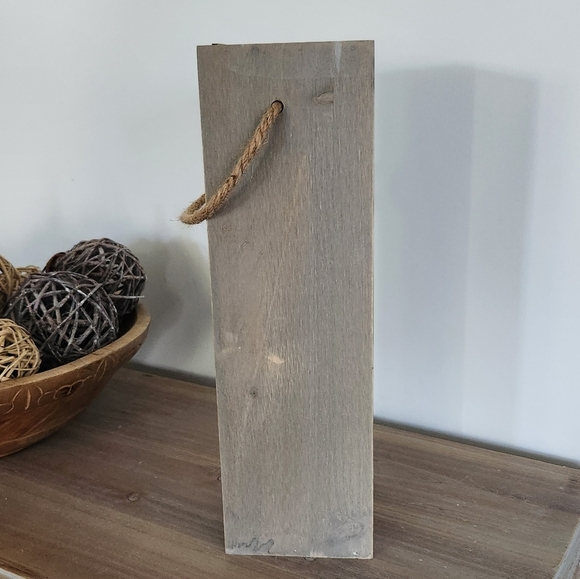 Decorative Wedding Wine Bottle Box – Demdaco Wooden Lanern Keepsake marriage💍🍷 - Picture 8 of 16